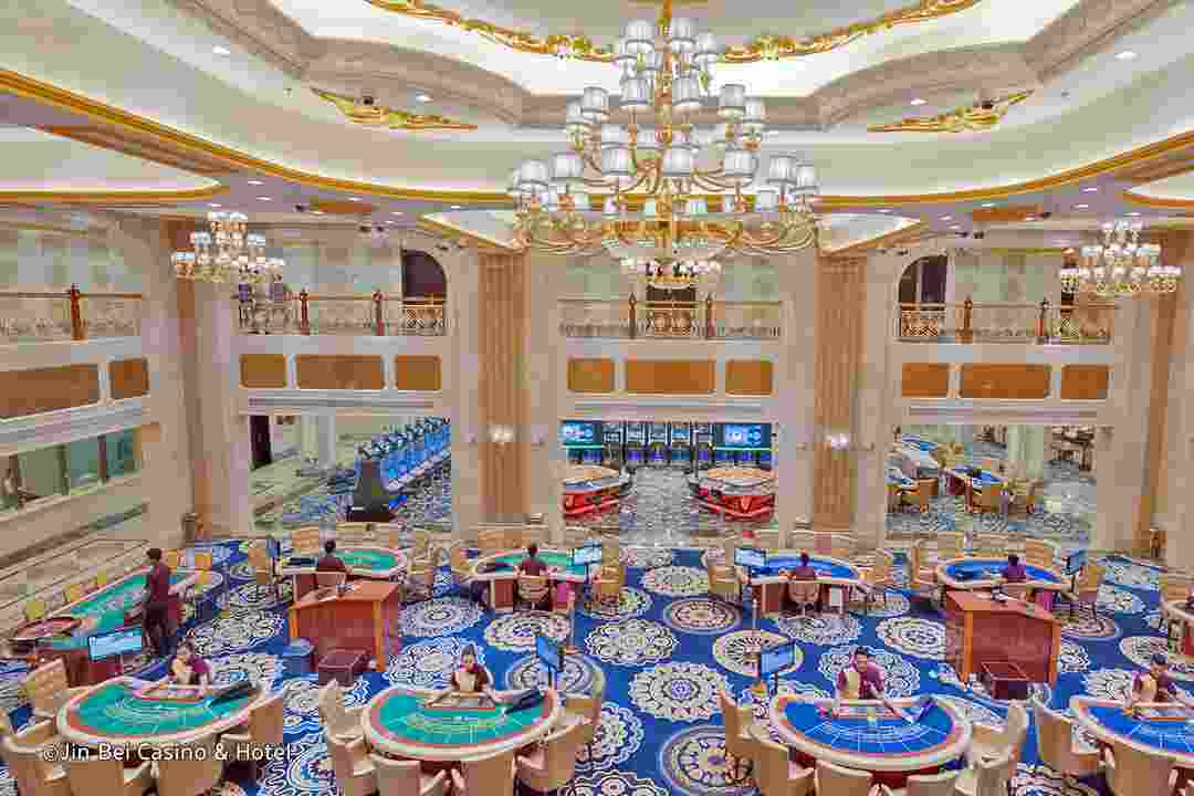 Jin Bei Casino & Hotel có diện tích sòng bài lên đến 21.528 sq ft