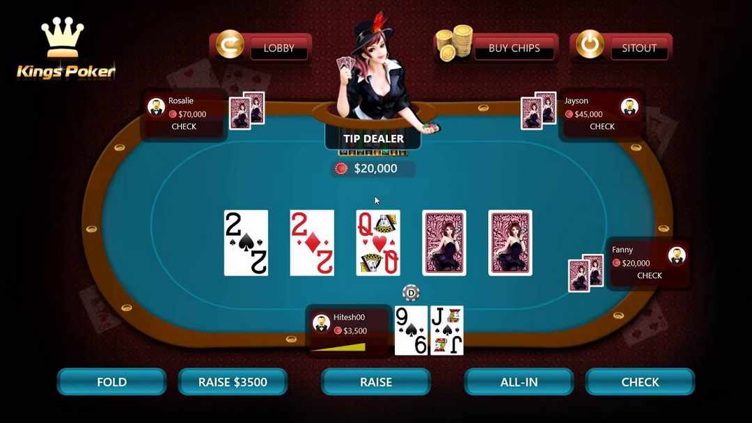 King’s Poker mang đến một sân chơi chân thực, chuyên nghiệp